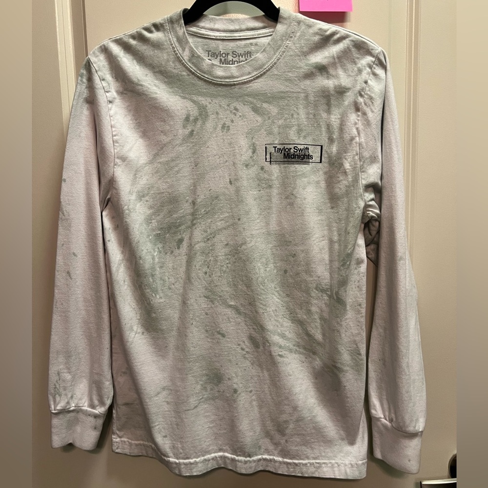 Taylor Swift Midnights tie dye long sleeve shirt